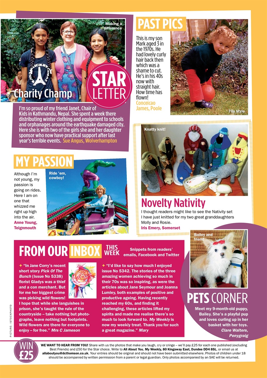 My Weekly Preview Pages