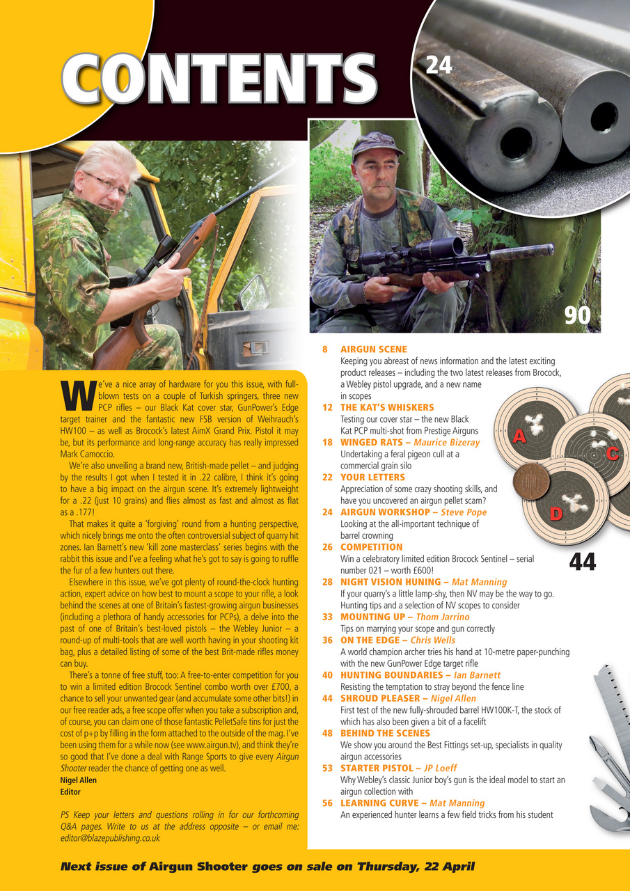 Airgun Shooter Preview Pages