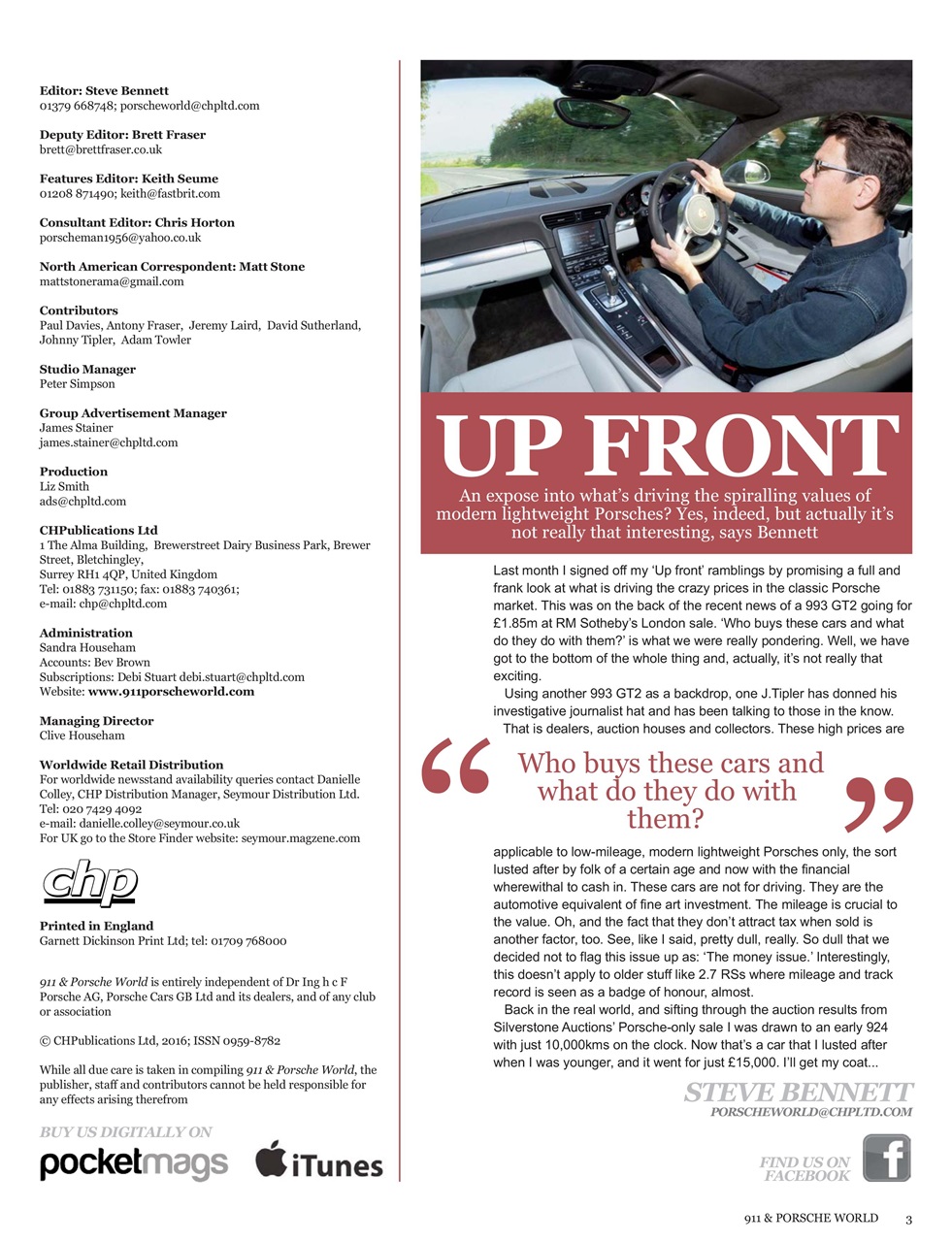 911 & Porsche World Preview Pages