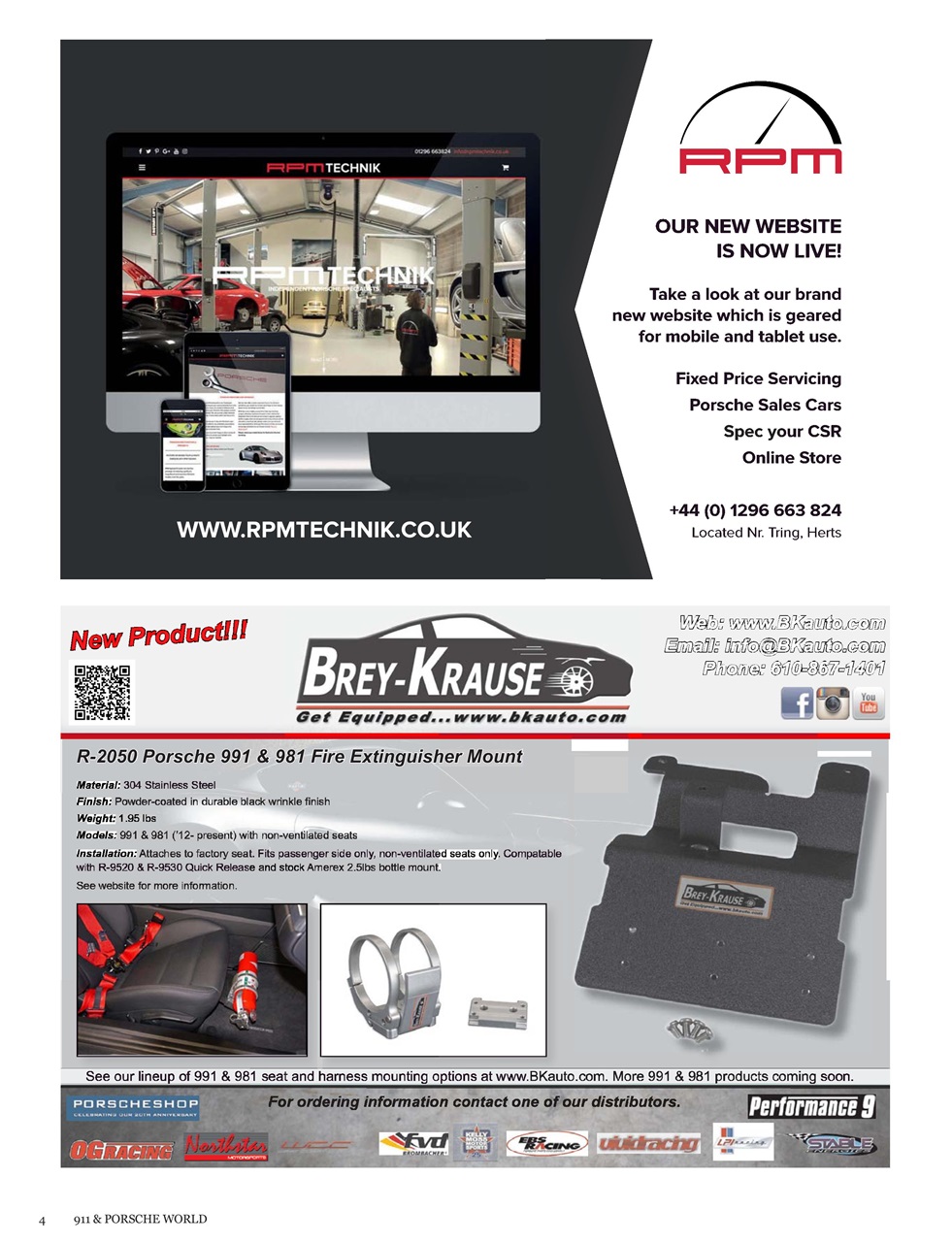 911 & Porsche World Preview Pages