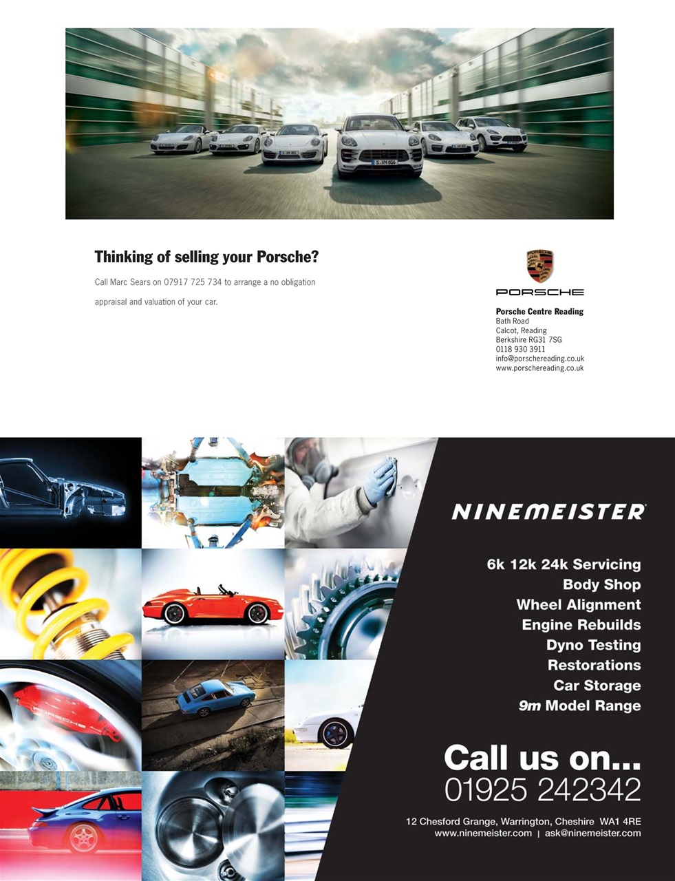 911 & Porsche World Preview Pages