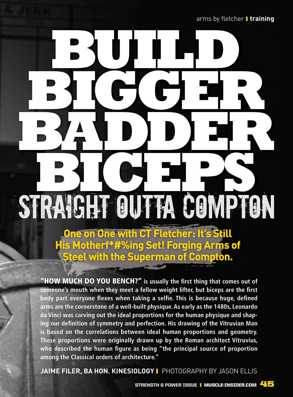 Muscle Insider Magazine Preview Pages