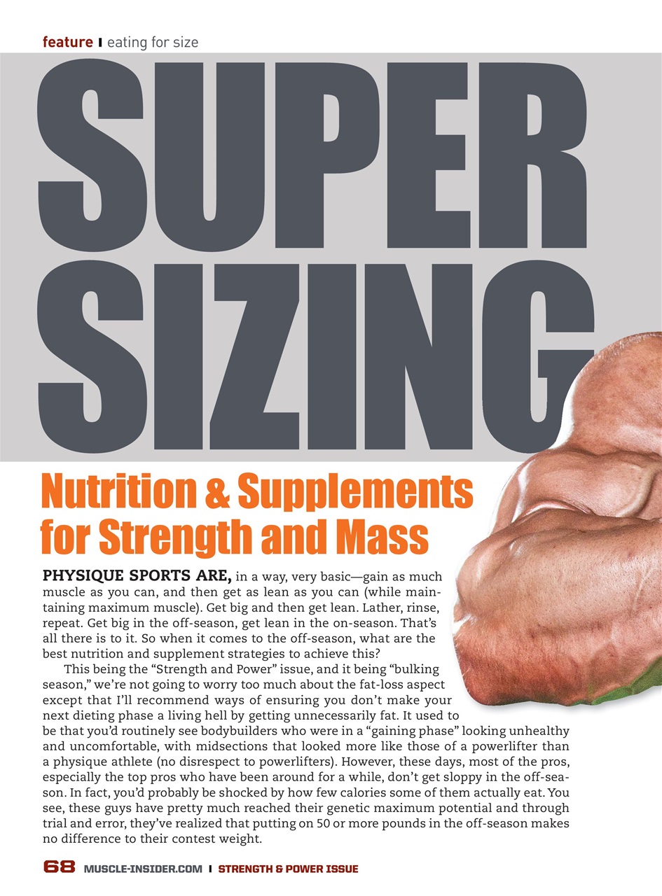 Muscle Insider Magazine Preview Pages