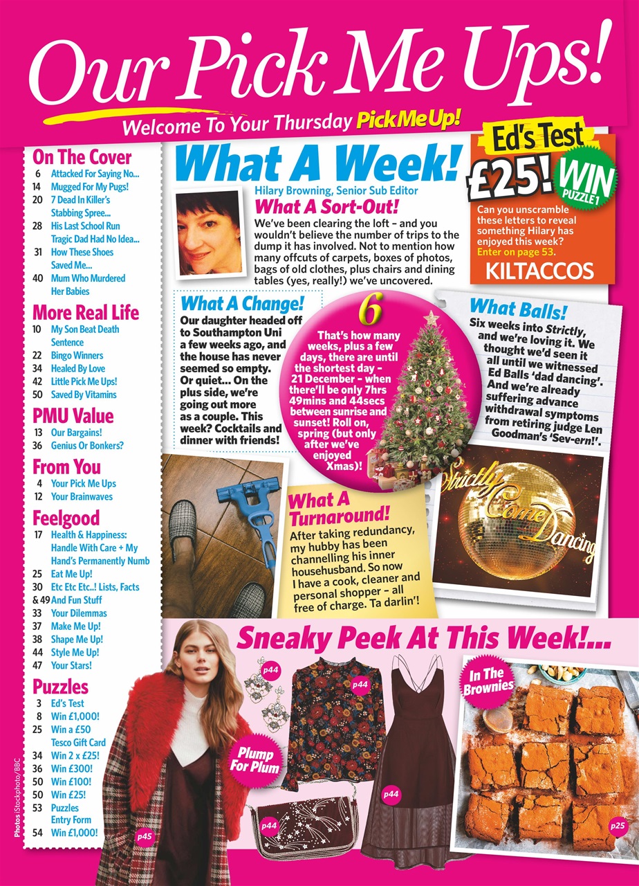 Pick Me Up Preview Pages