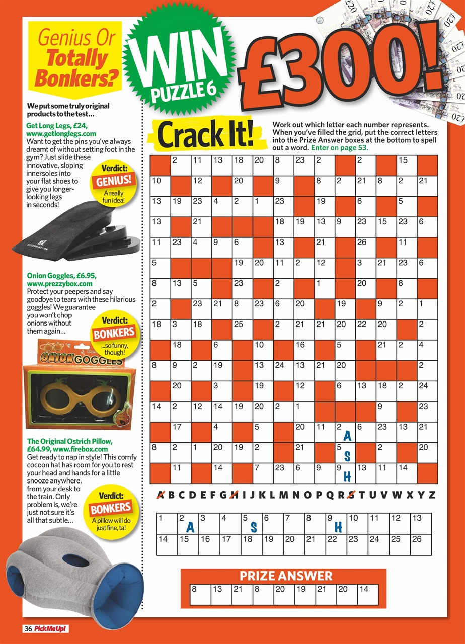 Pick Me Up Preview Pages