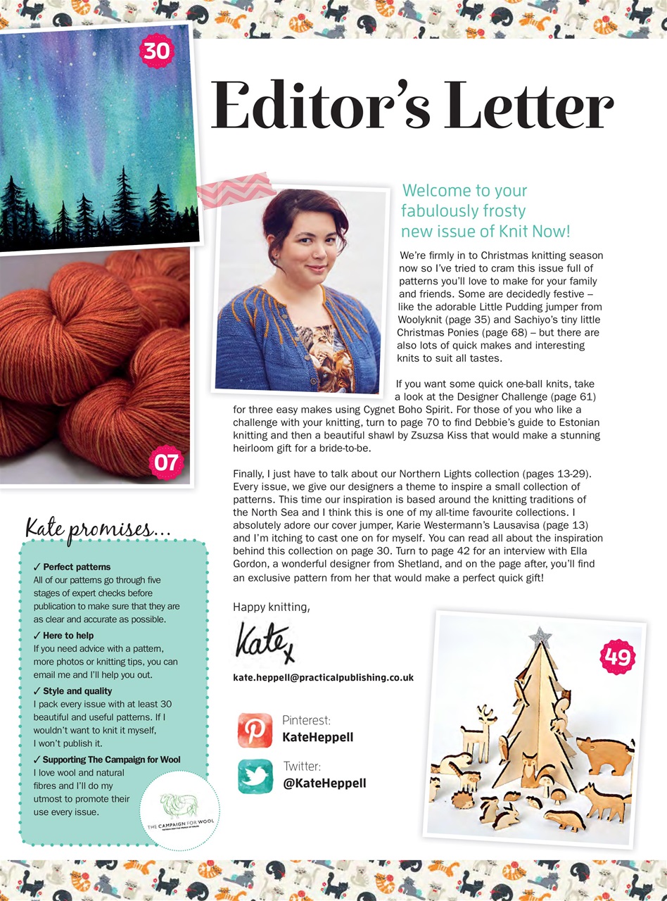 Knit Now Preview Pages