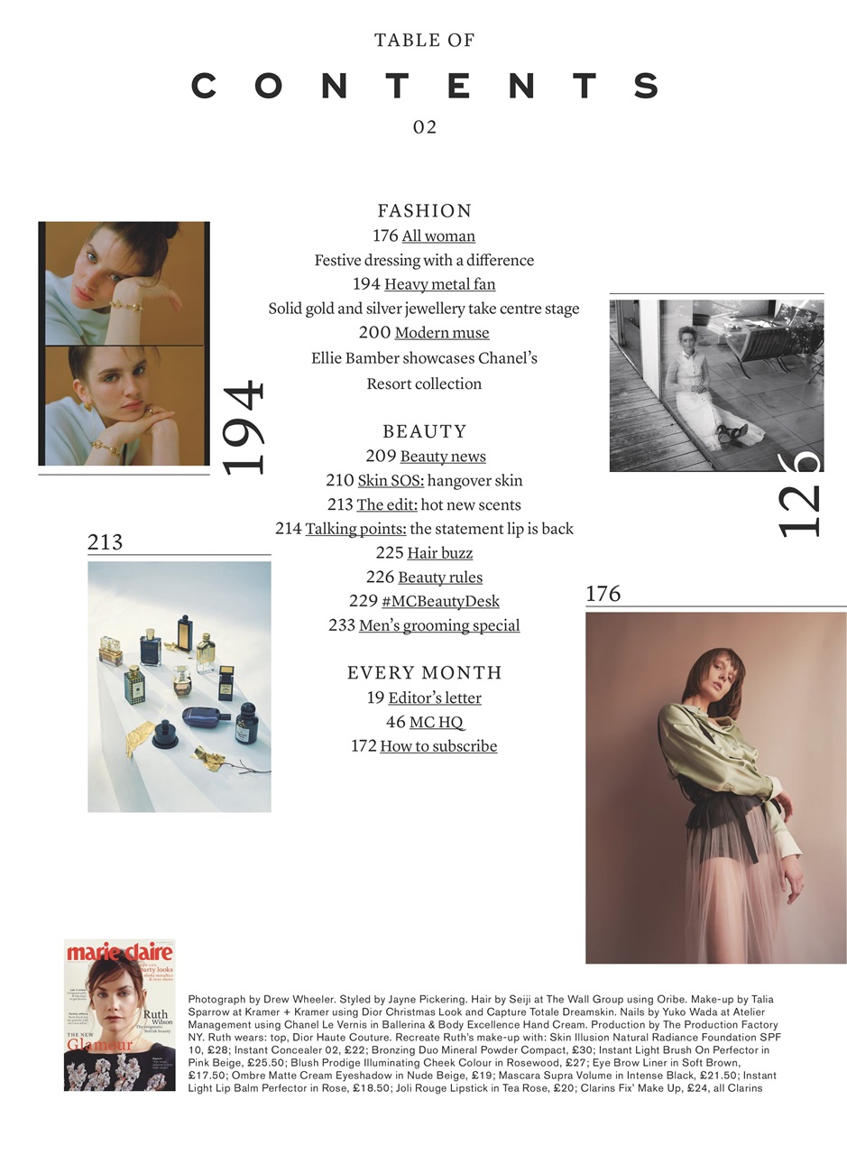 Marie Claire Preview Pages