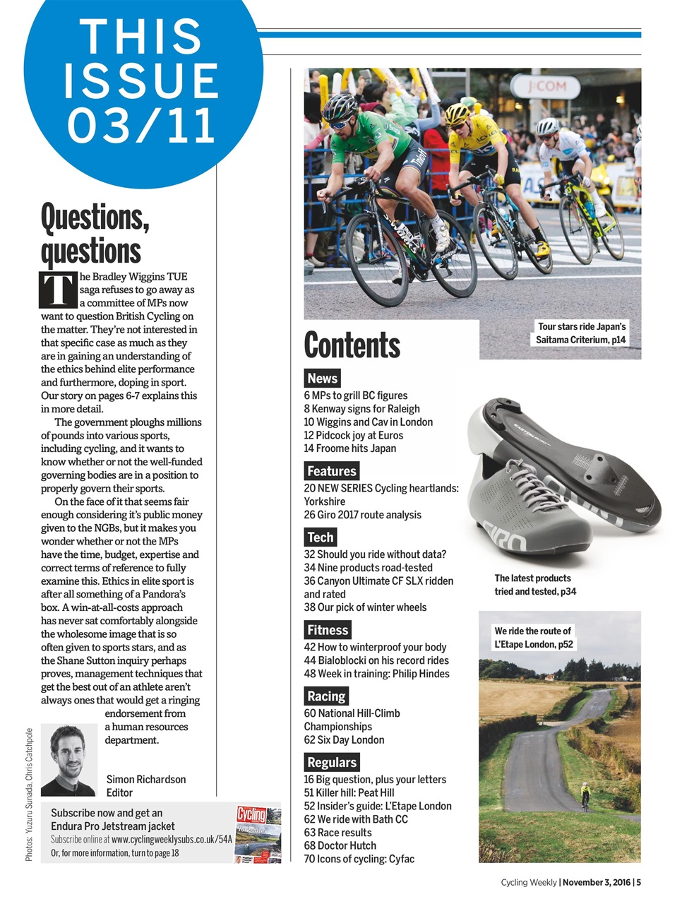 Cycling Weekly Preview Pages