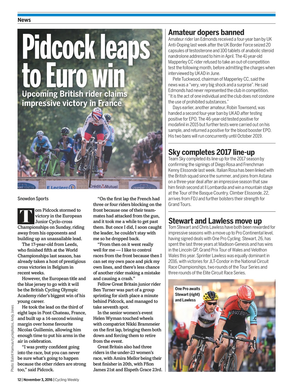 Cycling Weekly Preview Pages