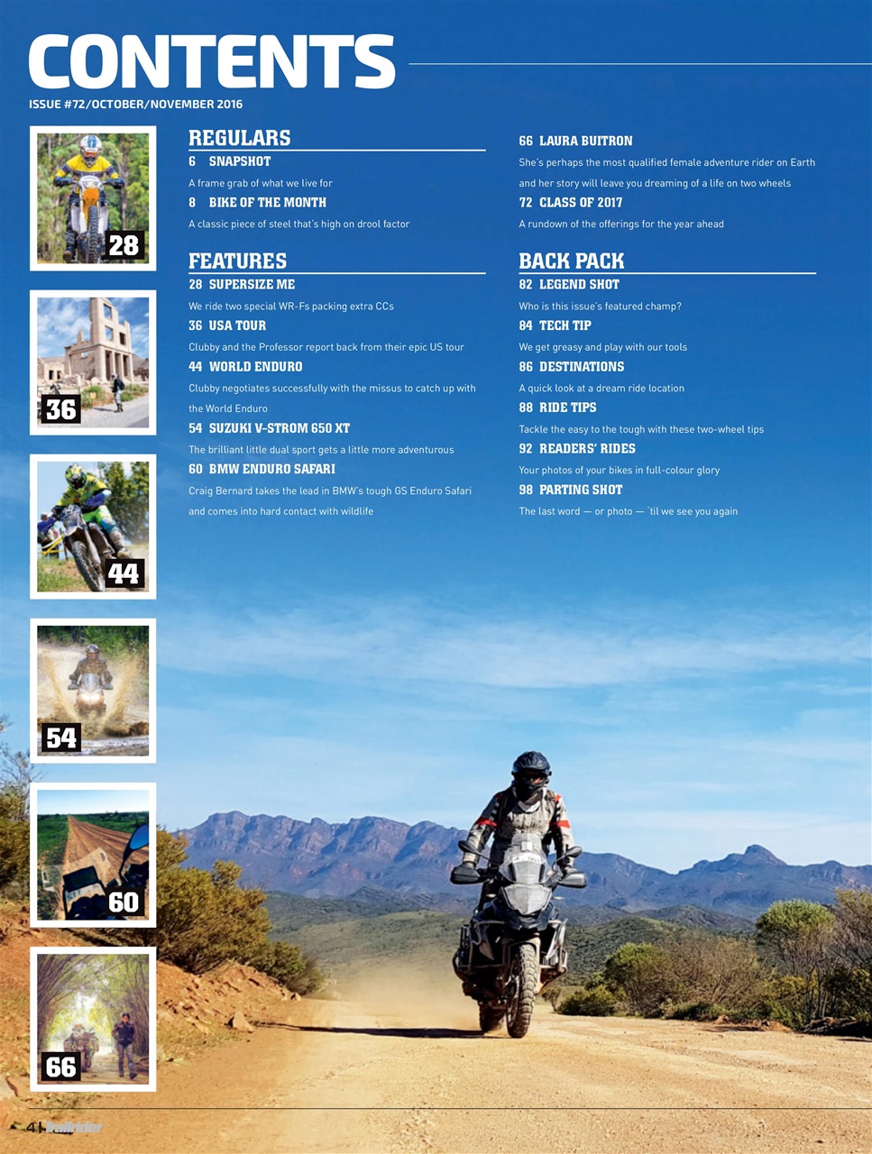 Trailrider Preview Pages