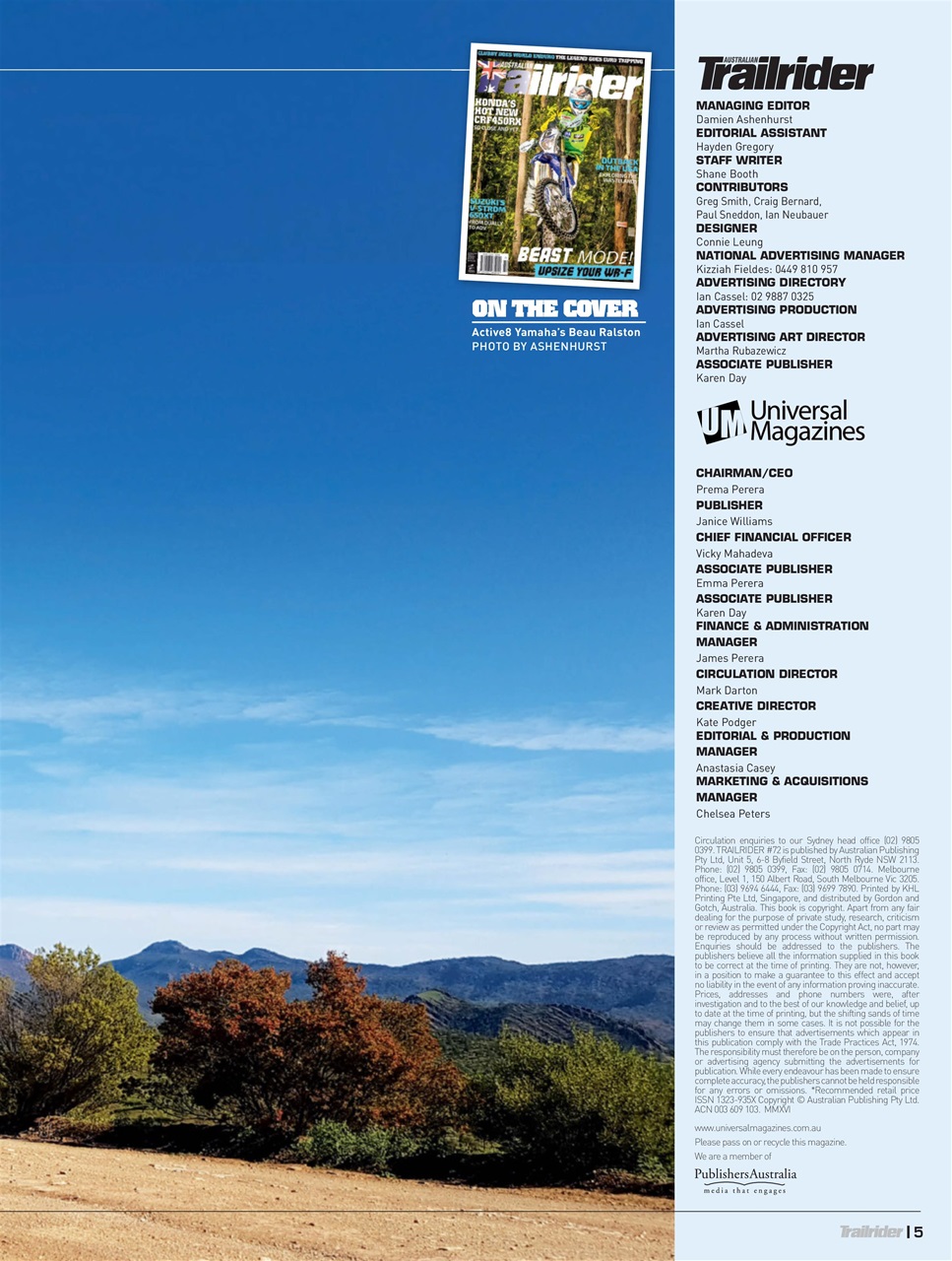 Trailrider Preview Pages