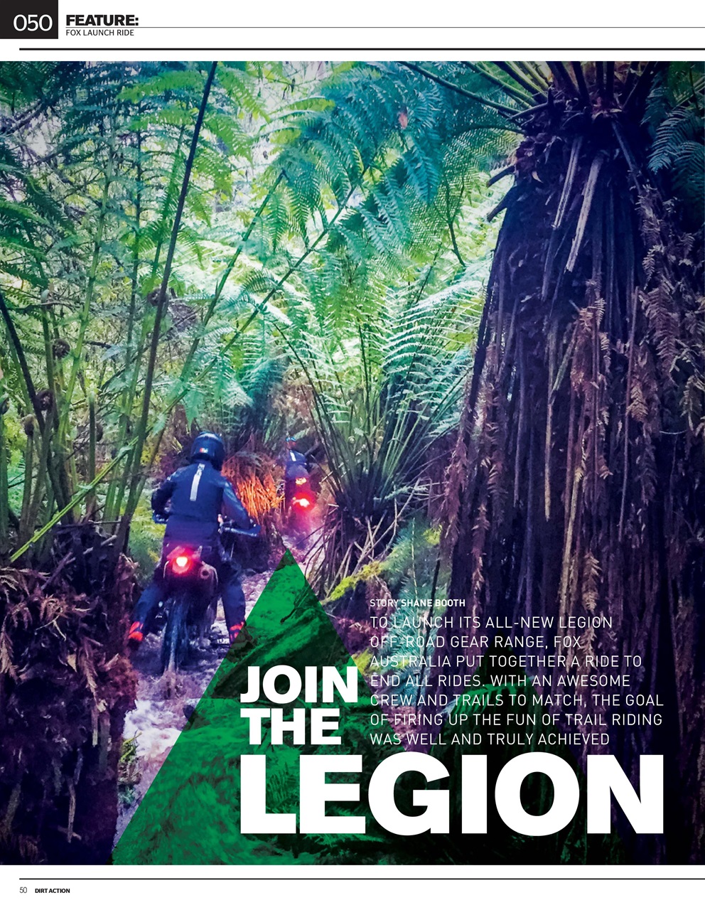 Dirt Action Preview Pages