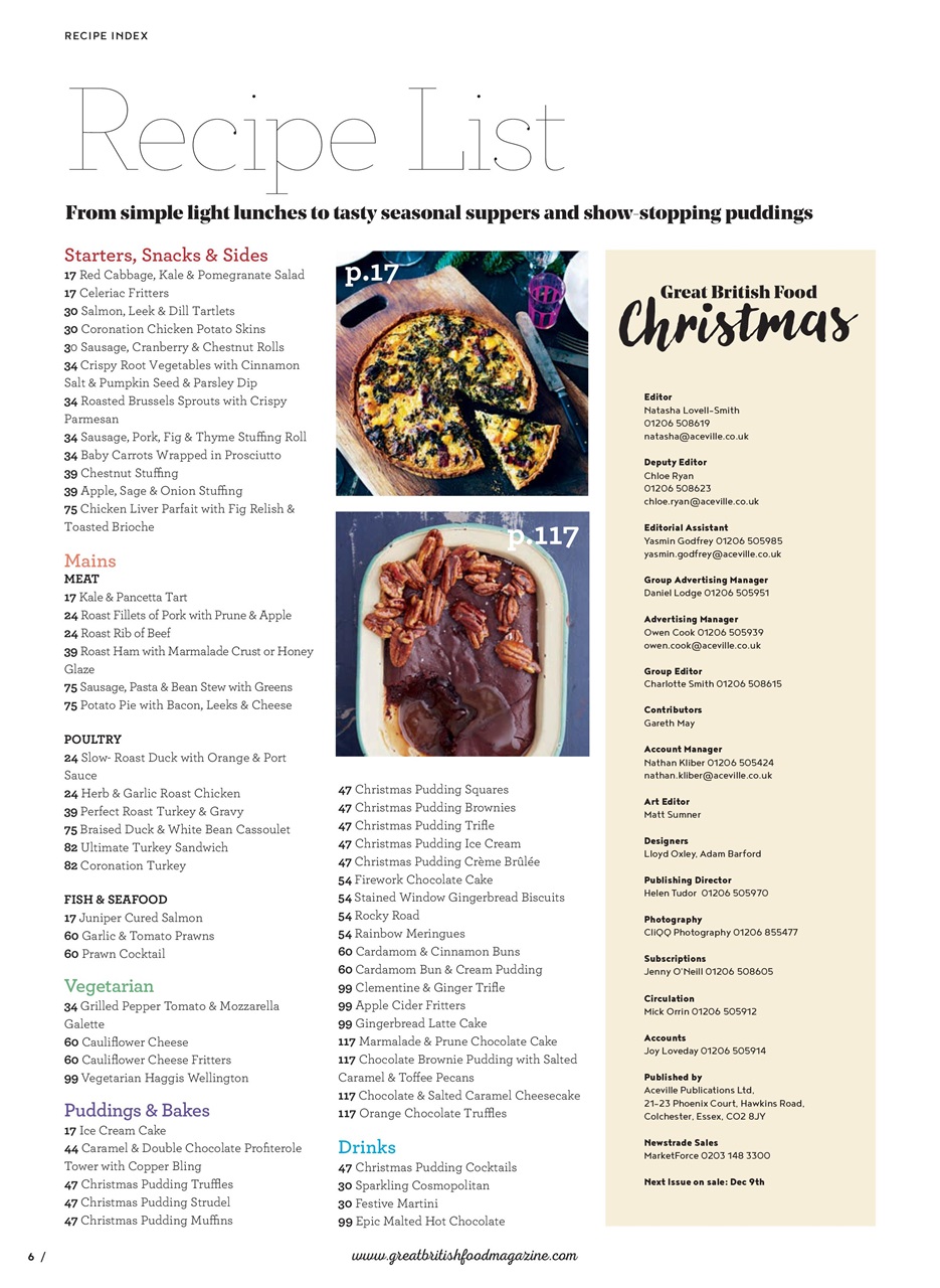 Great British Food Preview Pages