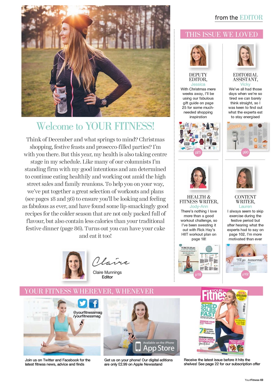 Health & Wellbeing Preview Pages