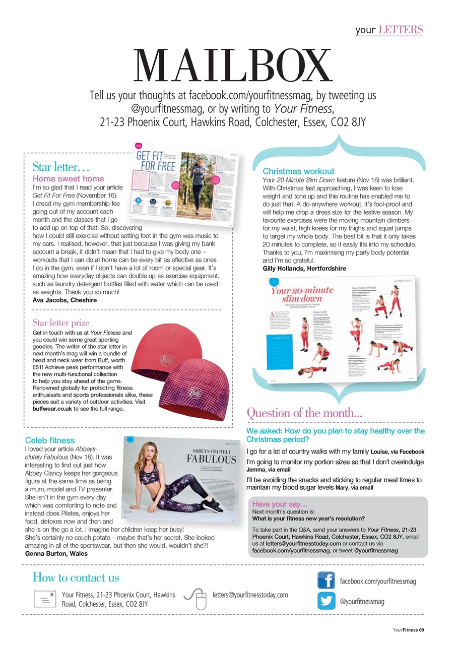 Health & Wellbeing Preview Pages