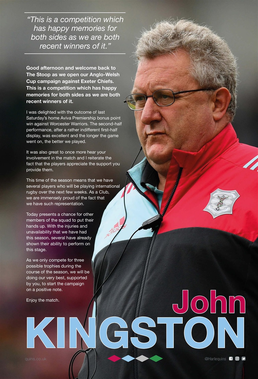 Harlequins Preview Pages