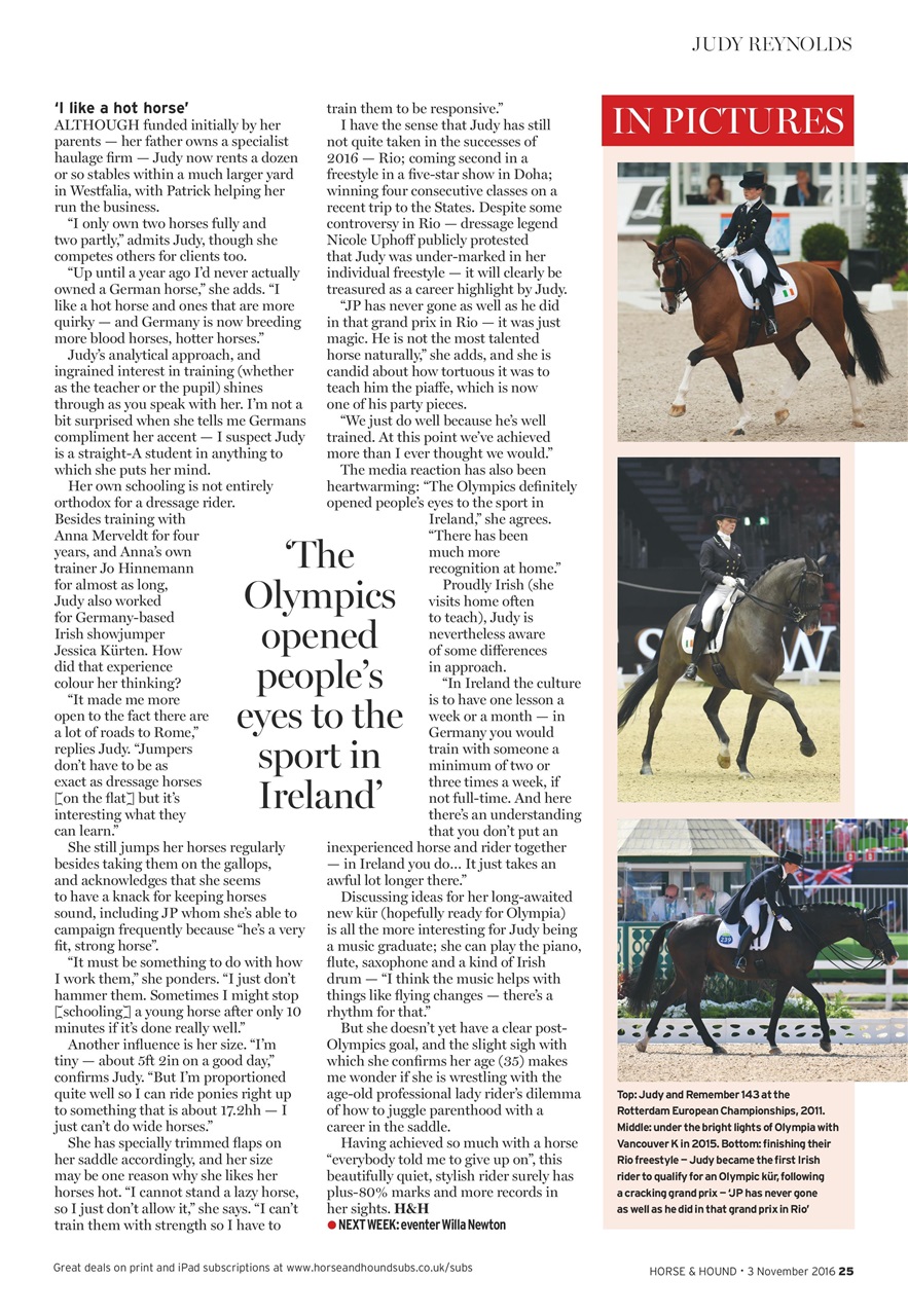 Horse & Hound Preview Pages
