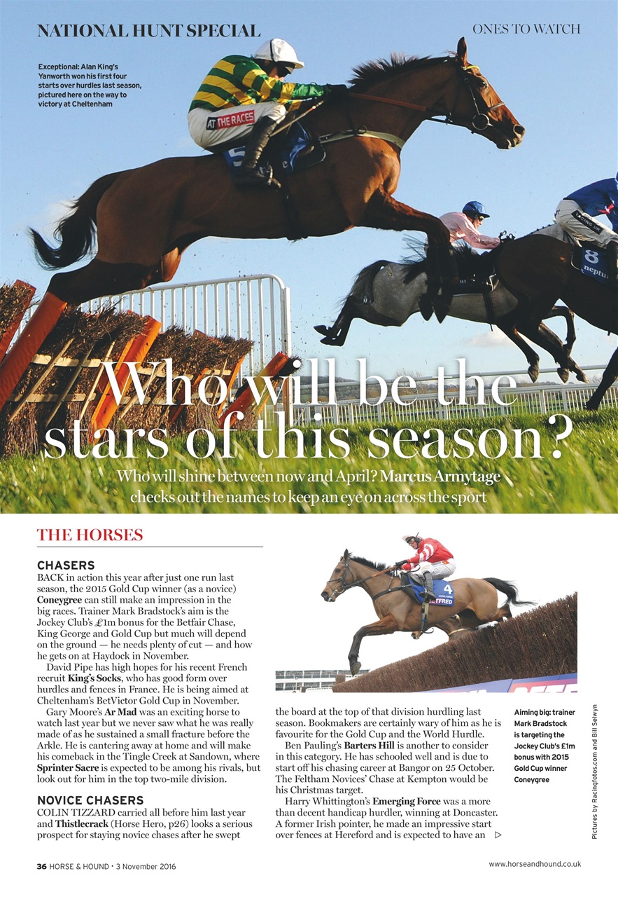 Horse & Hound Preview Pages