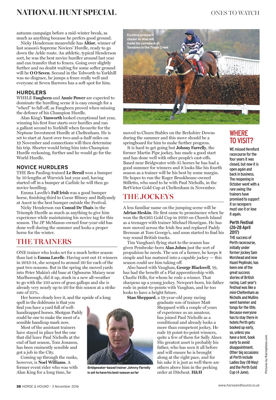 Horse & Hound Preview Pages