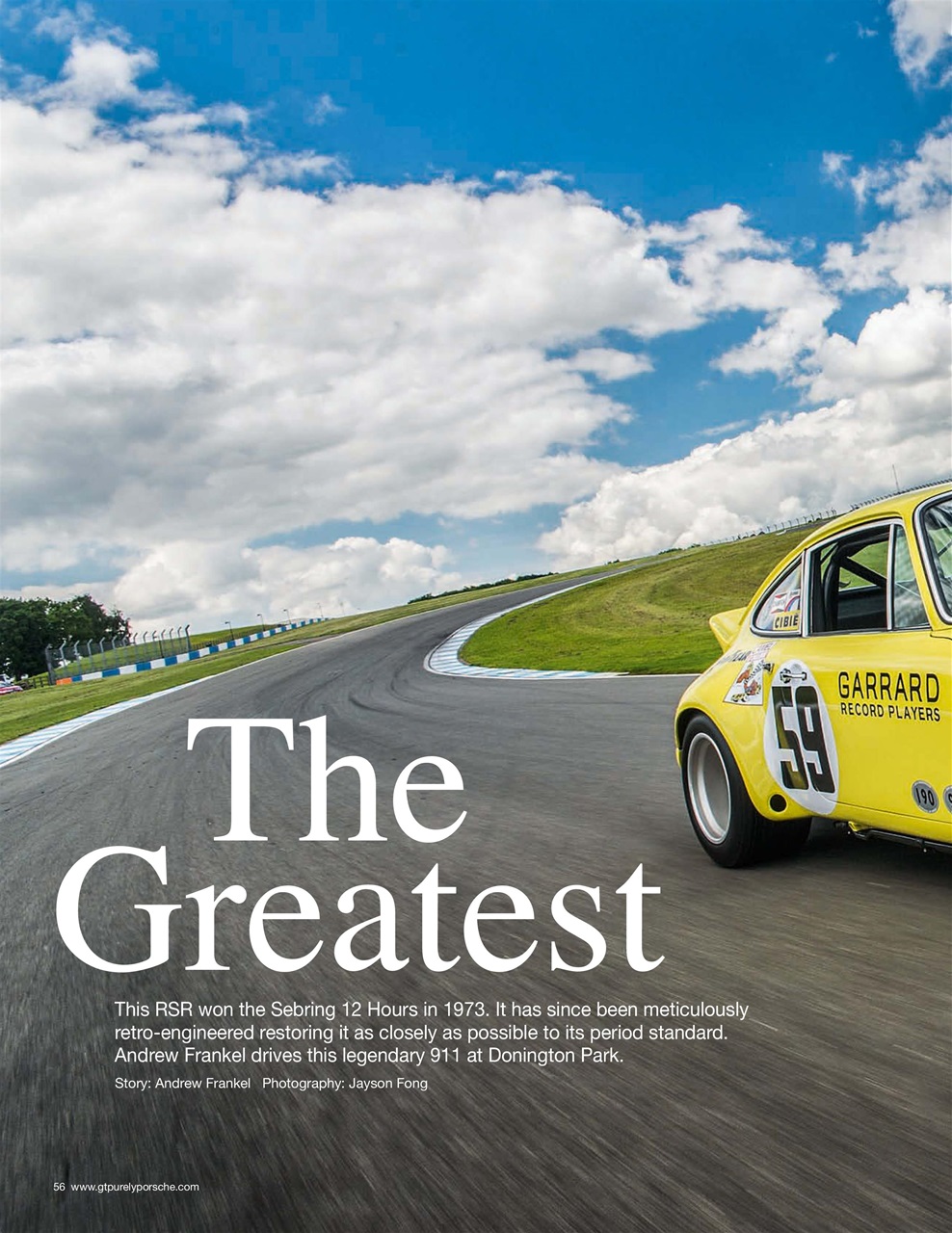 GT Porsche Preview Pages