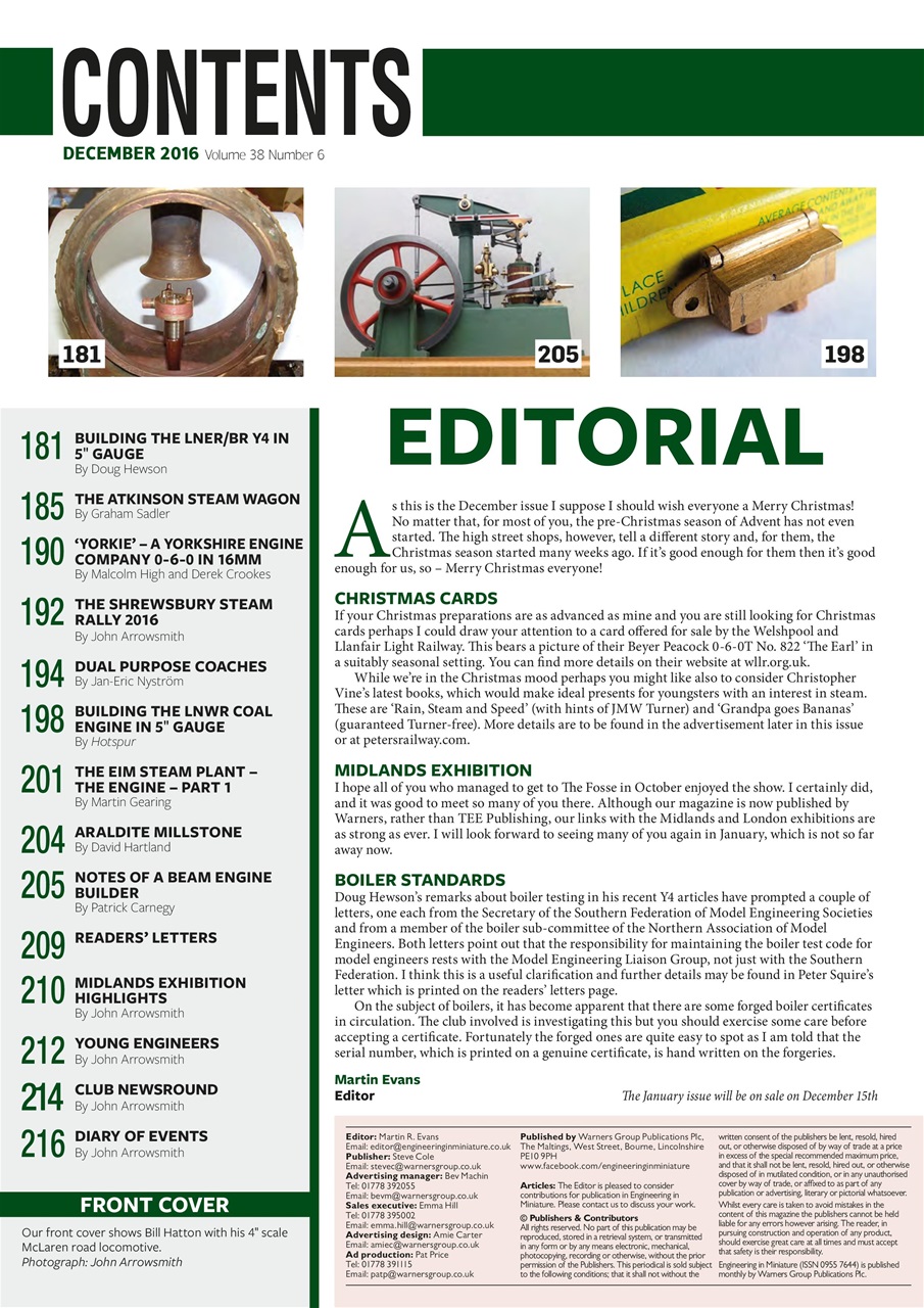 Engineering in Miniature Preview Pages