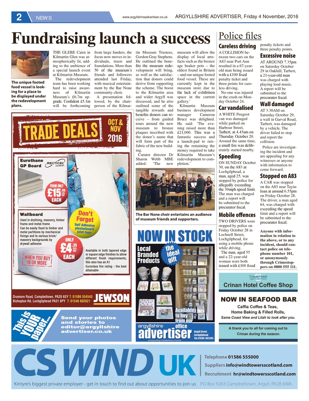 Argyllshire Advertiser Preview Pages