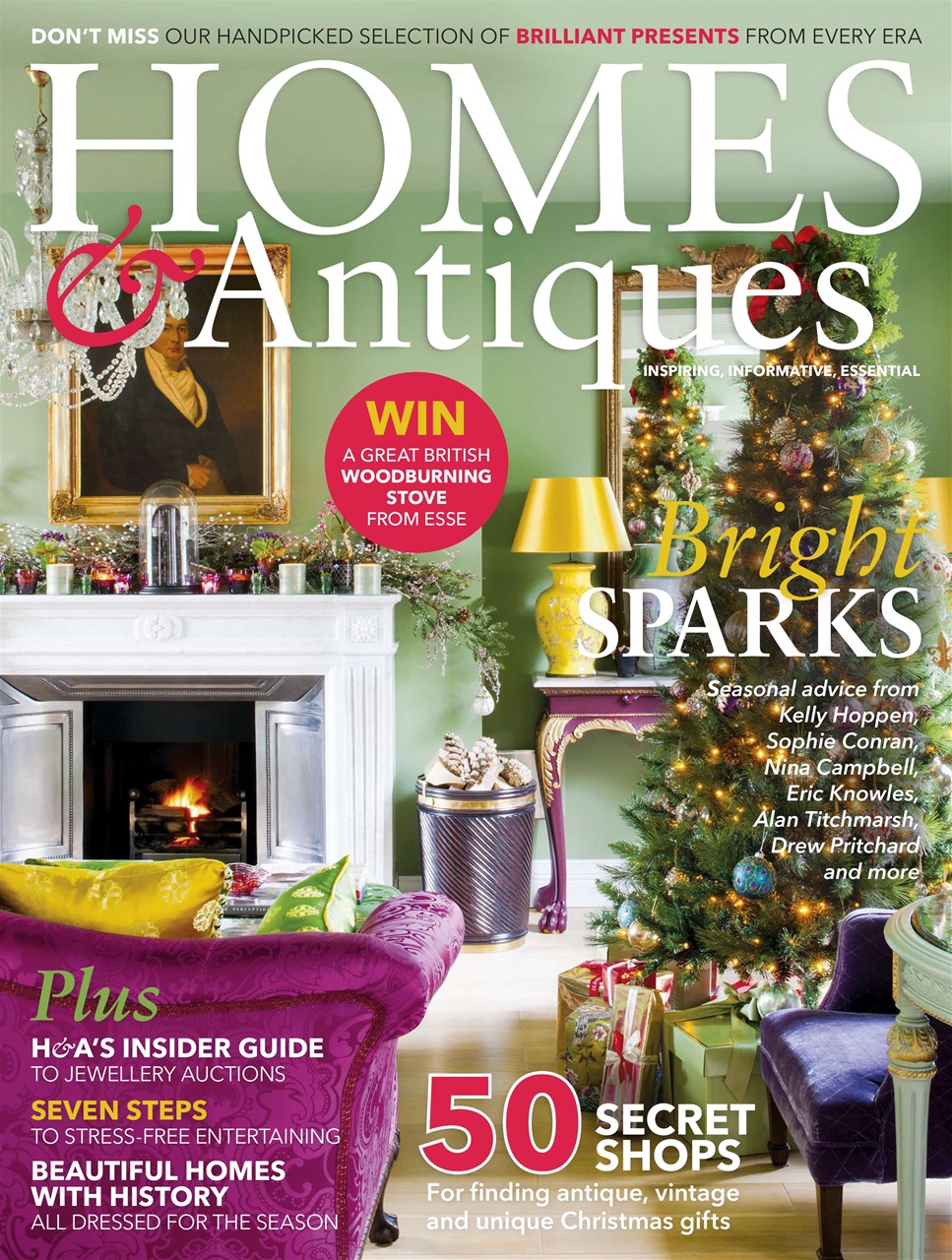 Homes & Antiques Magazine Preview Pages