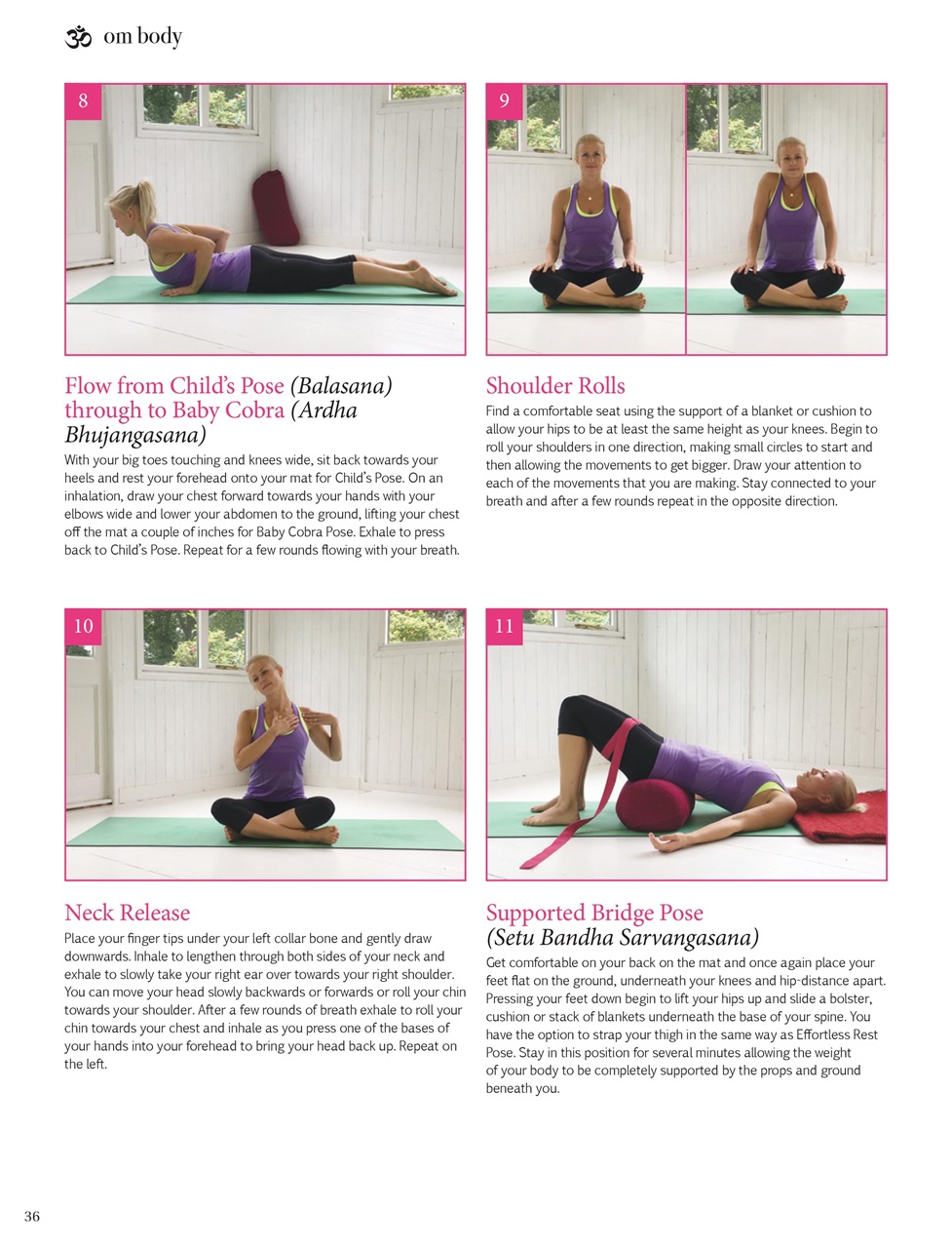 OM Yoga Magazine Preview Pages