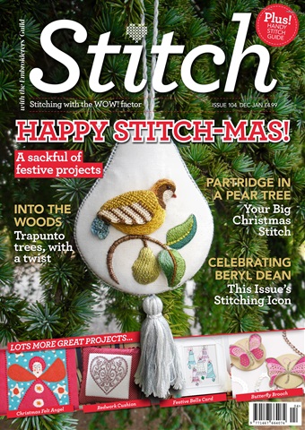 Stitch magazine issue DecemberJan2017