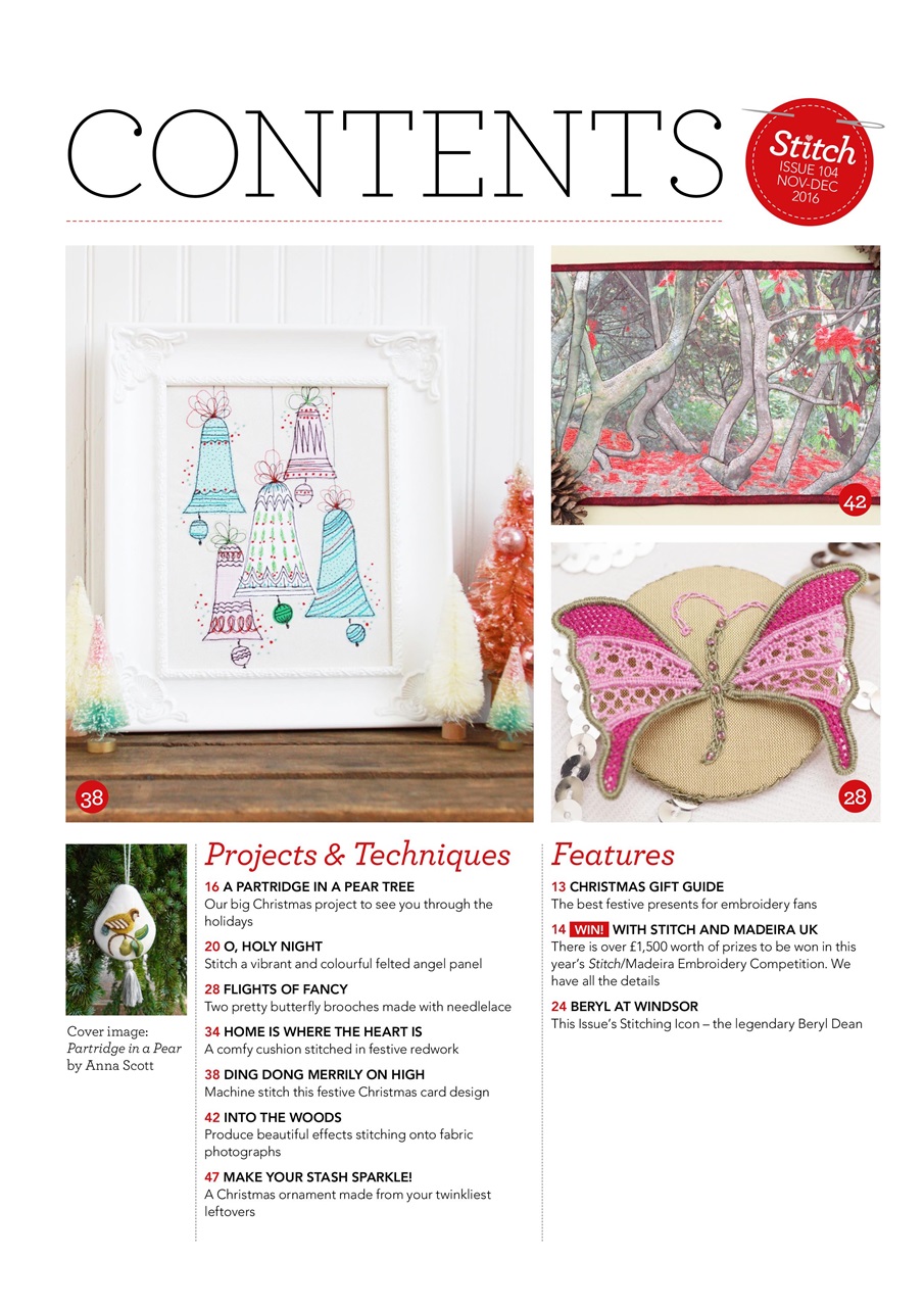 Stitch magazine Preview Pages