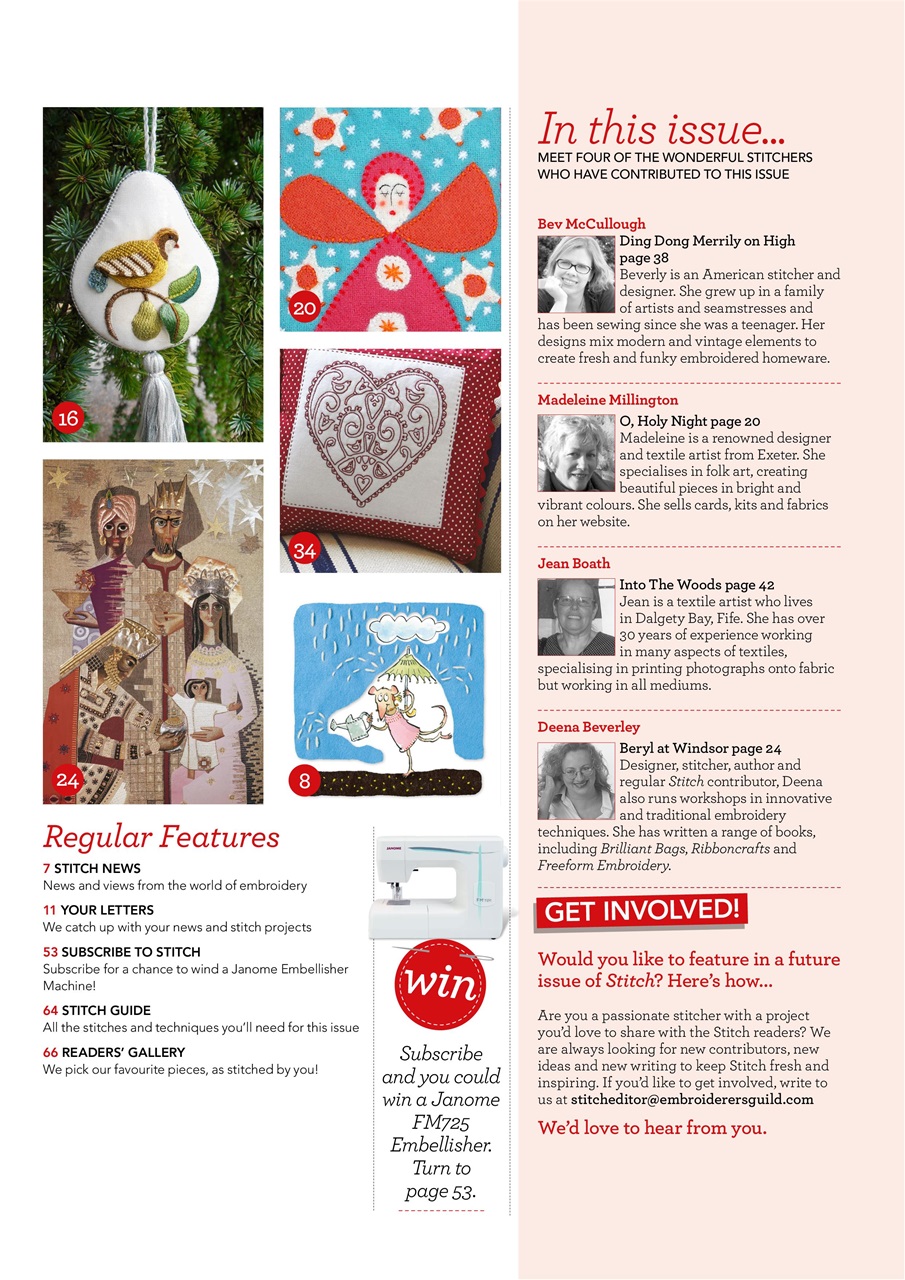 Stitch magazine Preview Pages