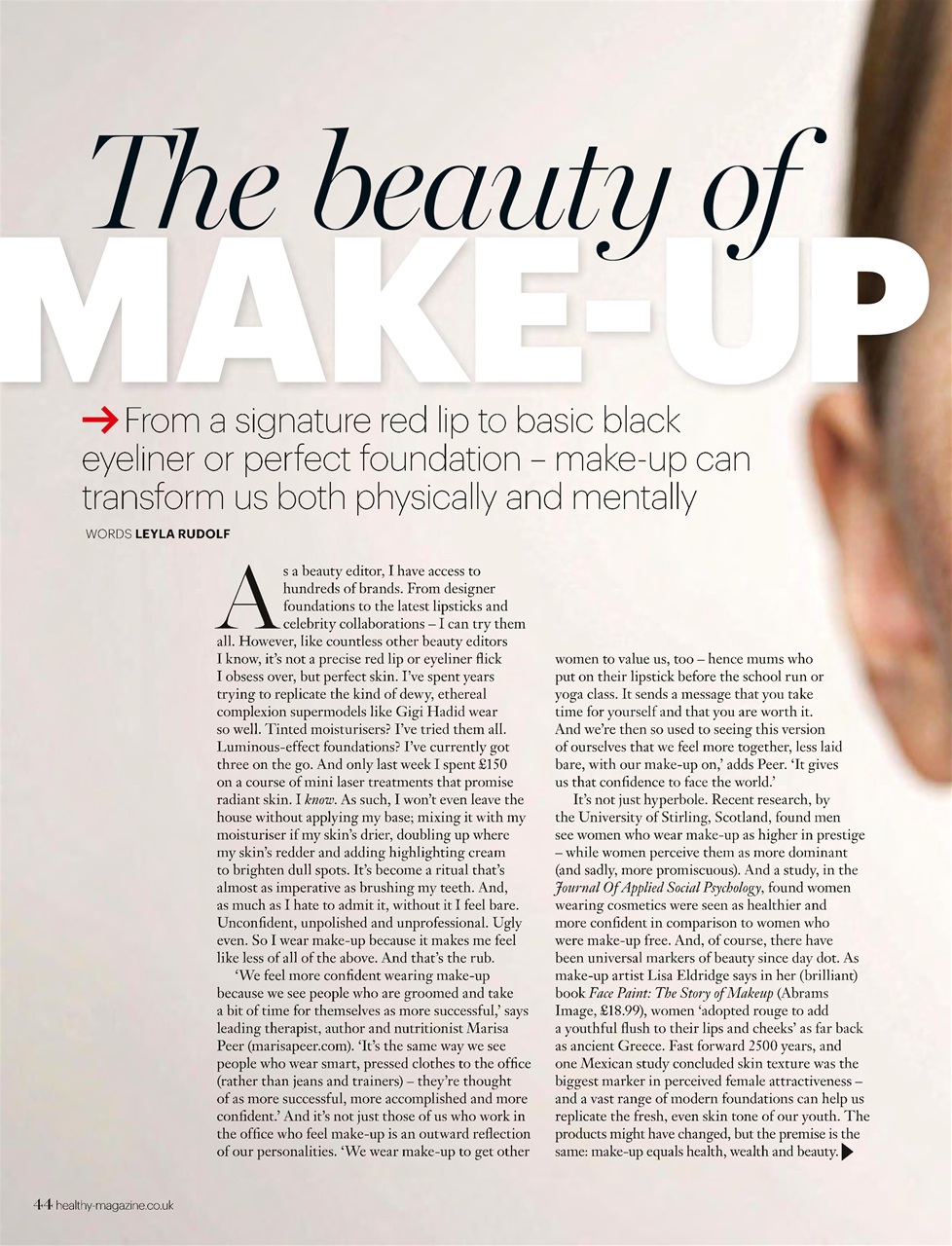 Healthy Magazine Preview Pages