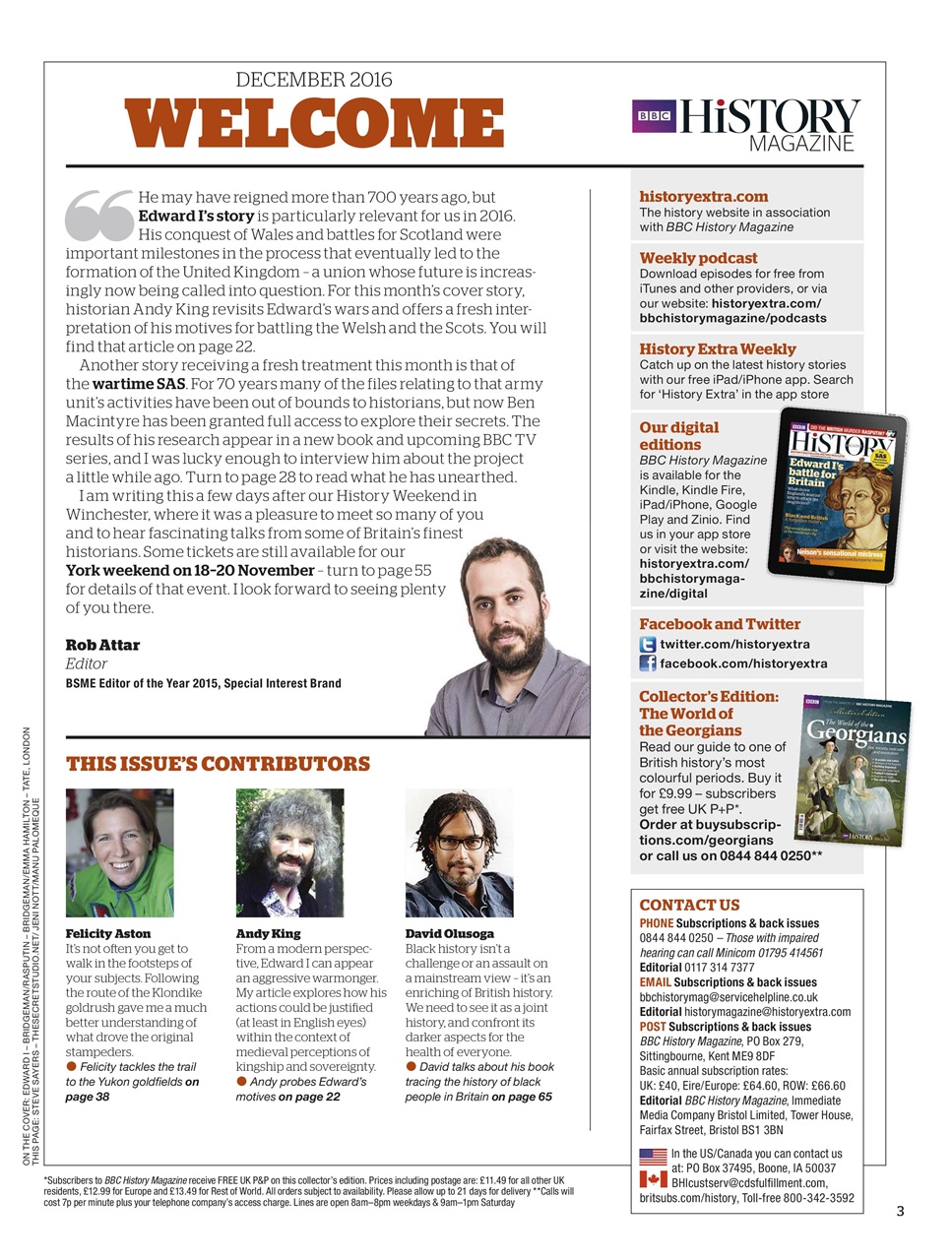 BBC History Magazine Preview Pages