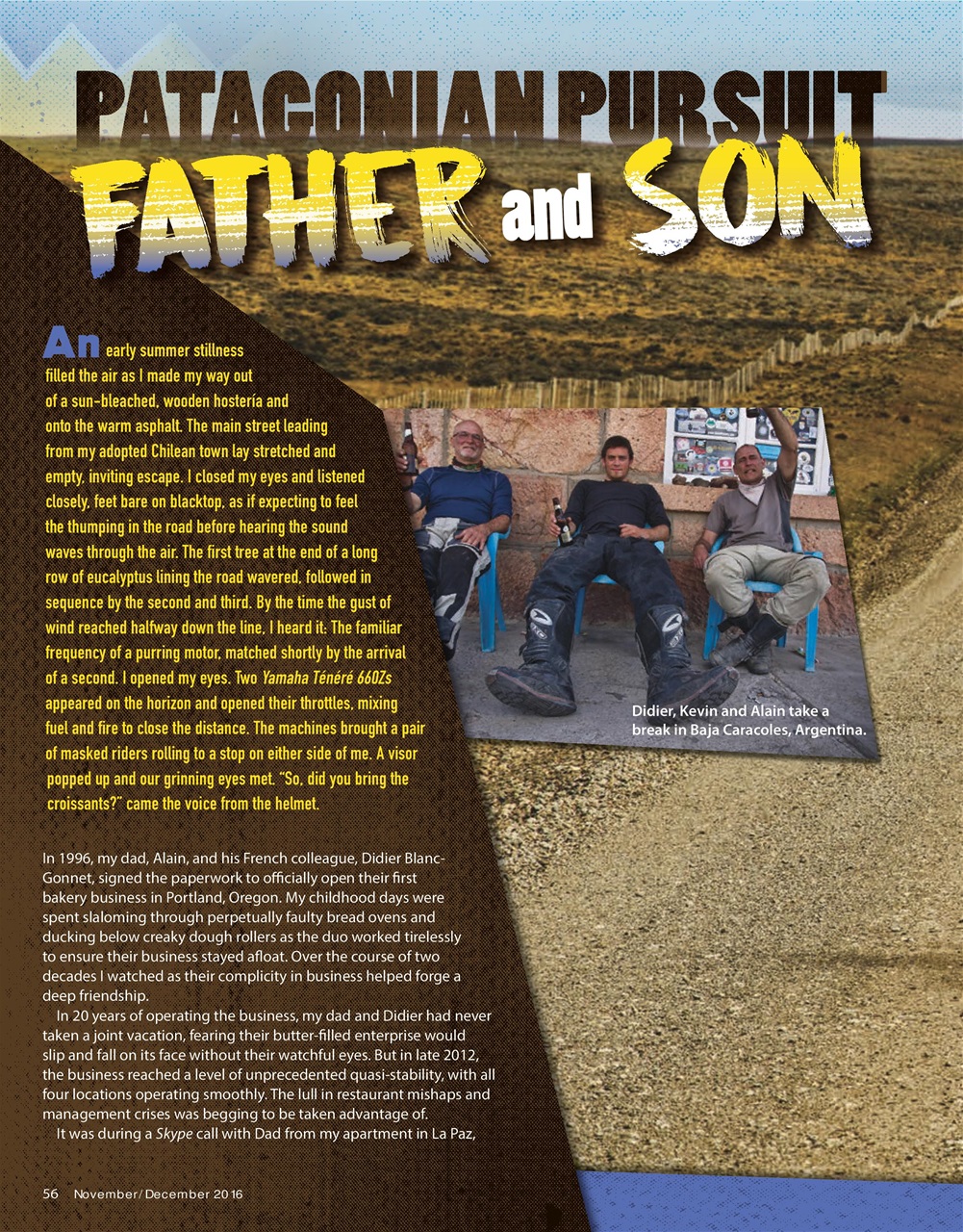 Adventure Motorcycle Preview Pages