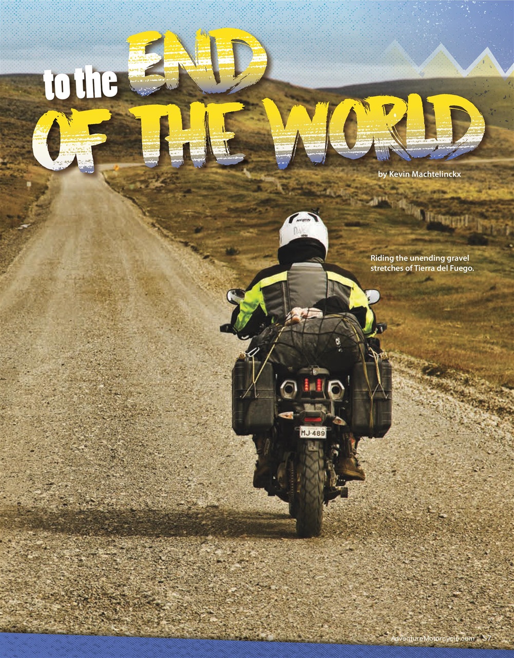 Adventure Motorcycle Preview Pages
