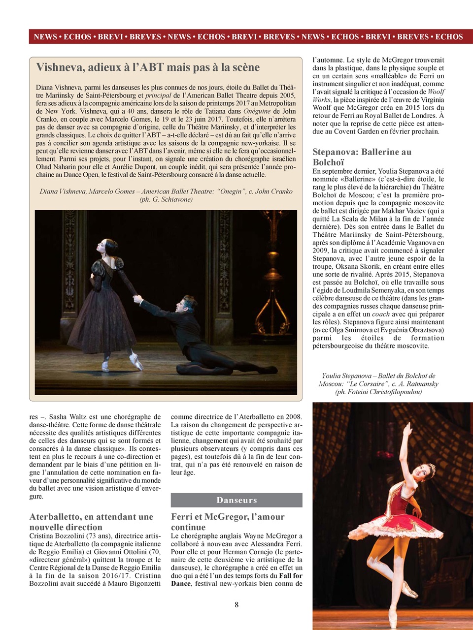 BALLET2000 Édition France Preview Pages