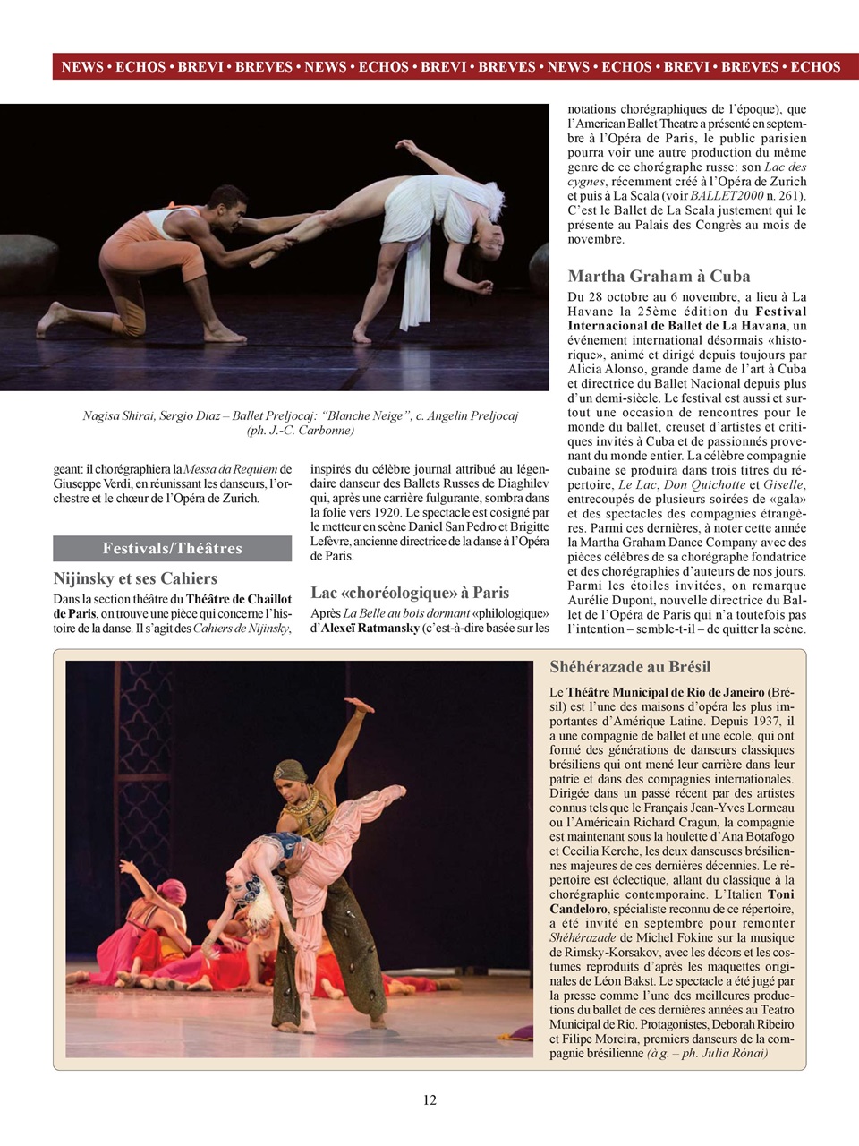 BALLET2000 Édition France Preview Pages