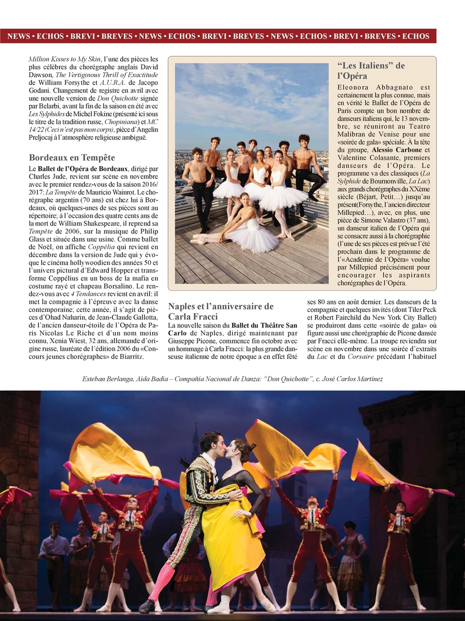BALLET2000 Édition France Preview Pages