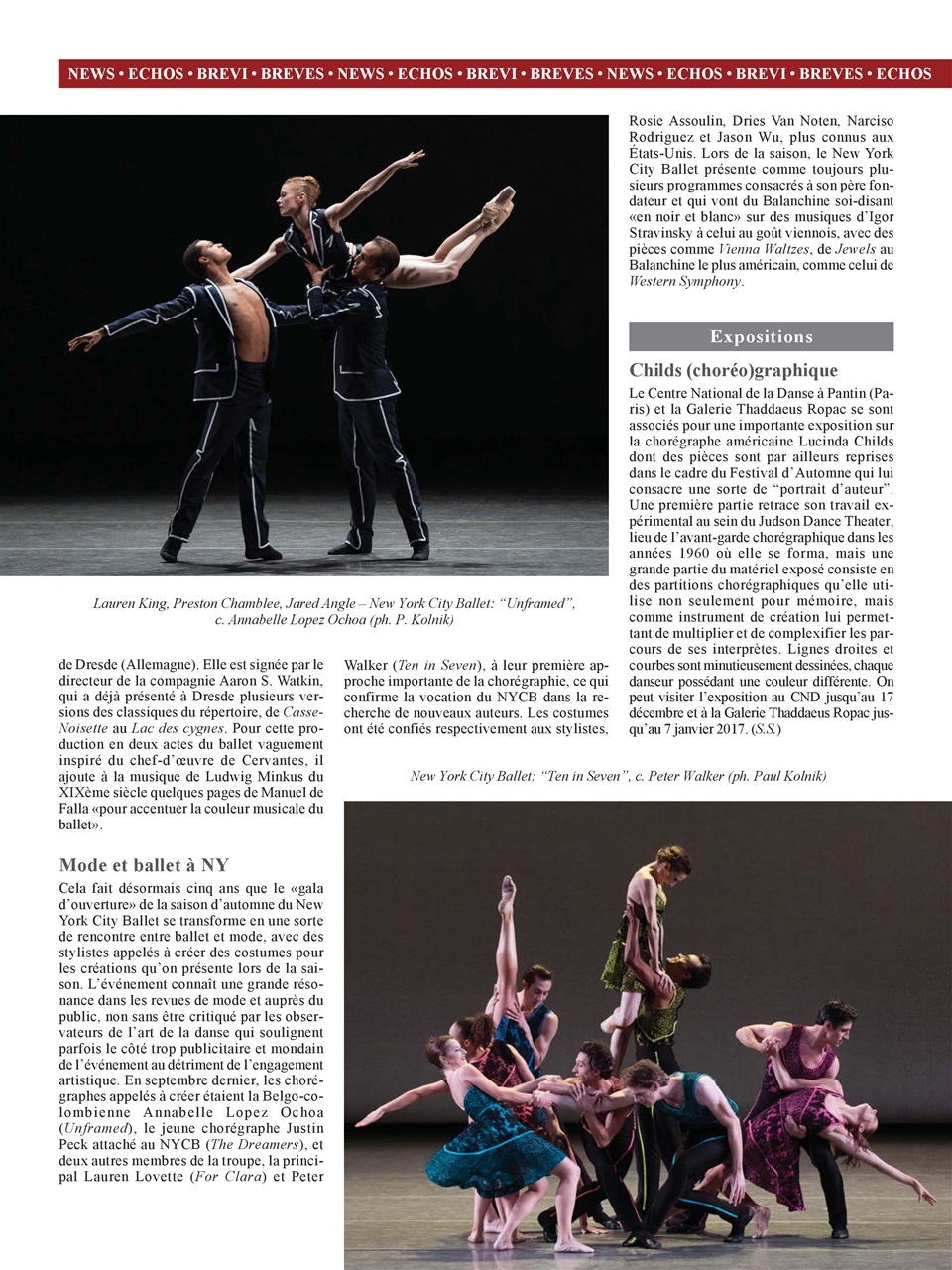 BALLET2000 Édition France Preview Pages