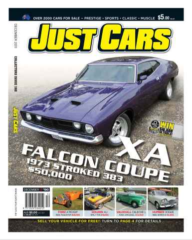 JUST CARS issue JUST CARS Dec 12 issue 190