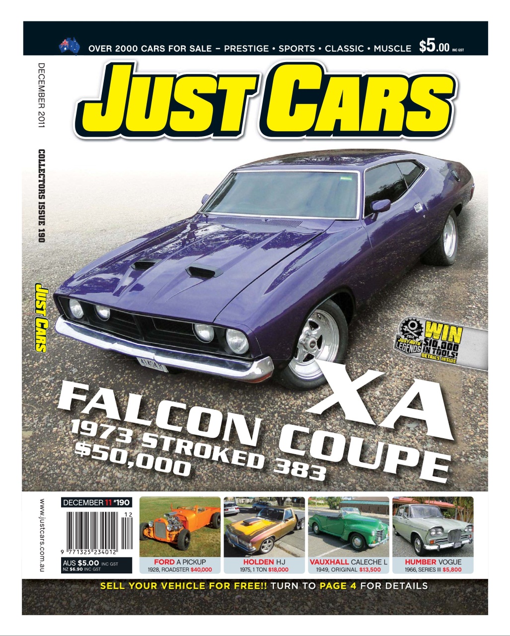 JUST CARS Preview Pages