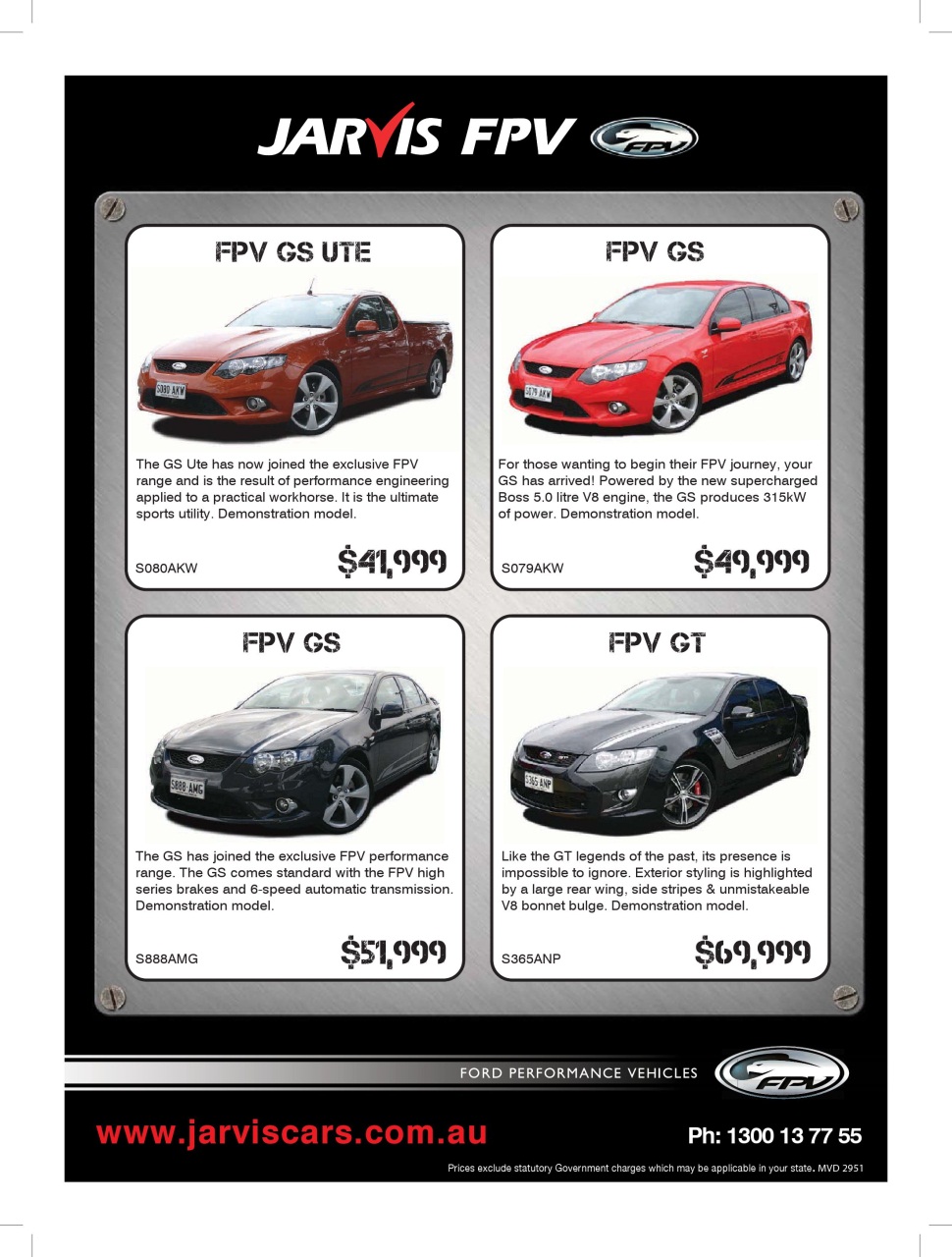 JUST CARS Preview Pages