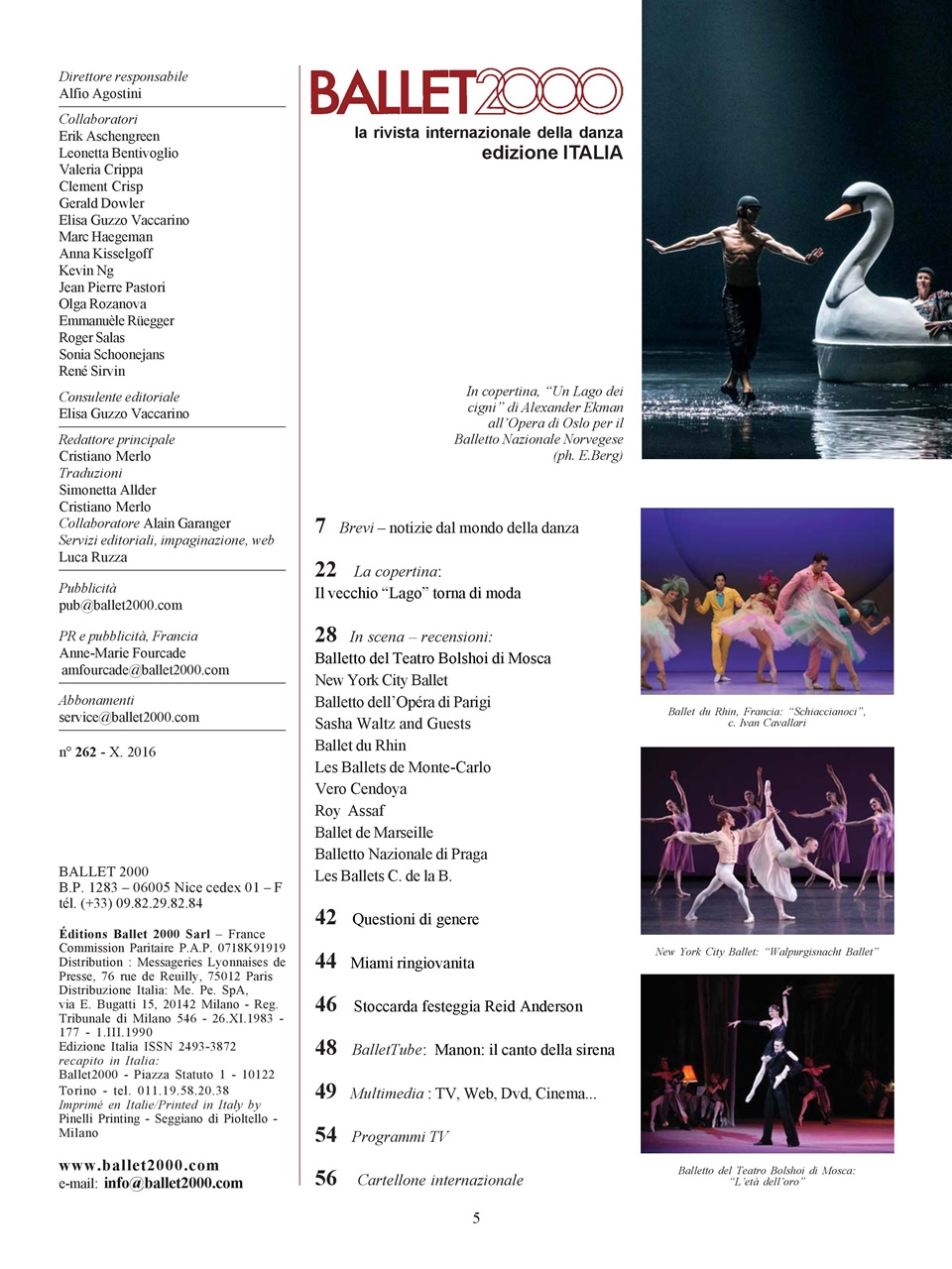 BALLET2000 Edizione Italia Preview Pages