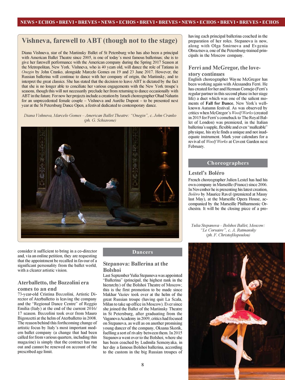 BALLET2000 English Edition Preview Pages