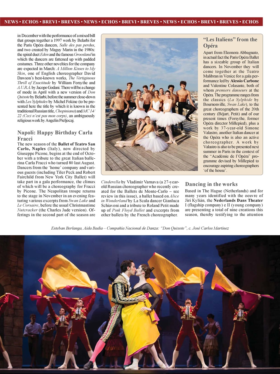 BALLET2000 English Edition Preview Pages