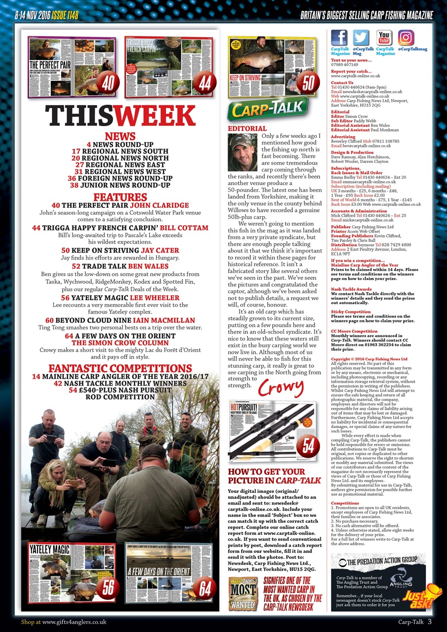 Carp-Talk Preview Pages