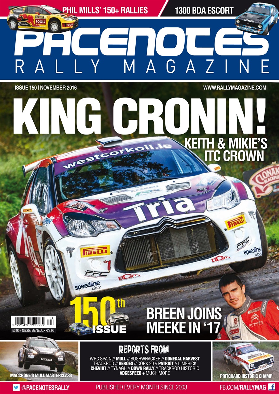 Pacenotes Rally magazine Preview Pages