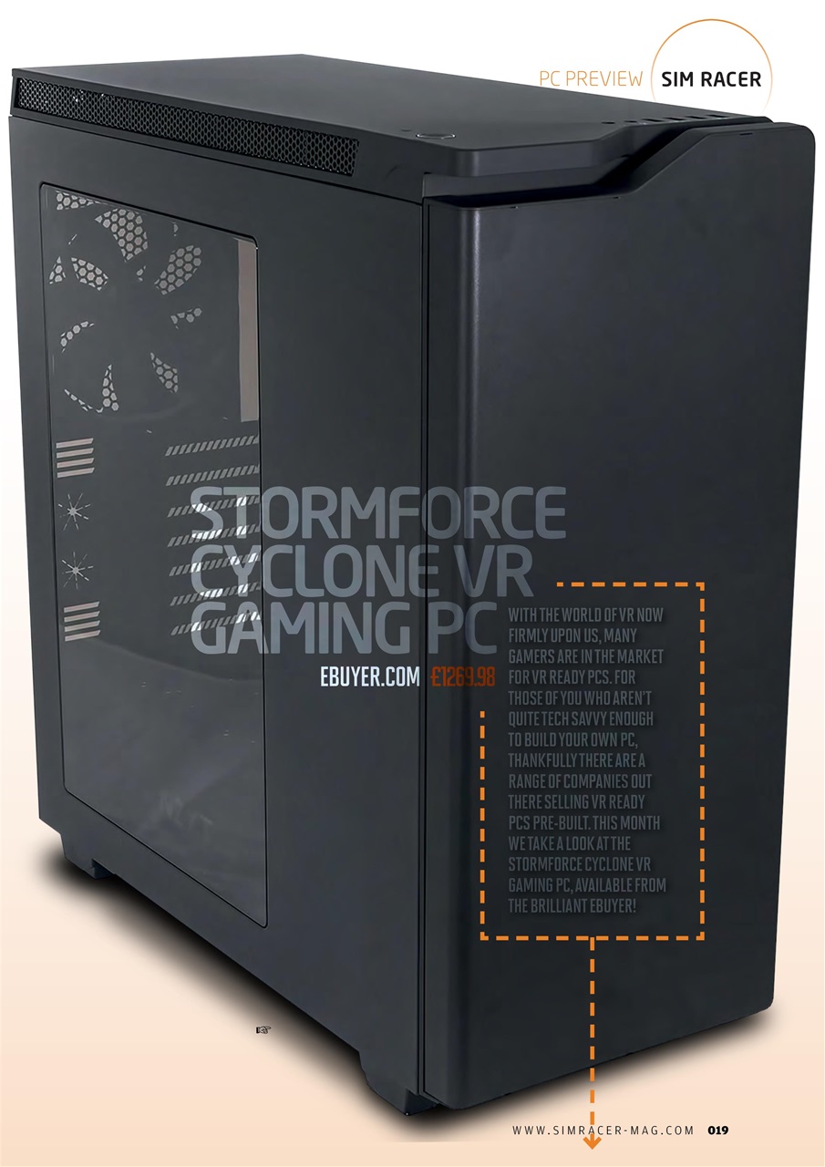 Sim Racer Preview Pages