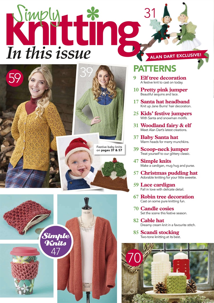 Simply Knitting Preview Pages