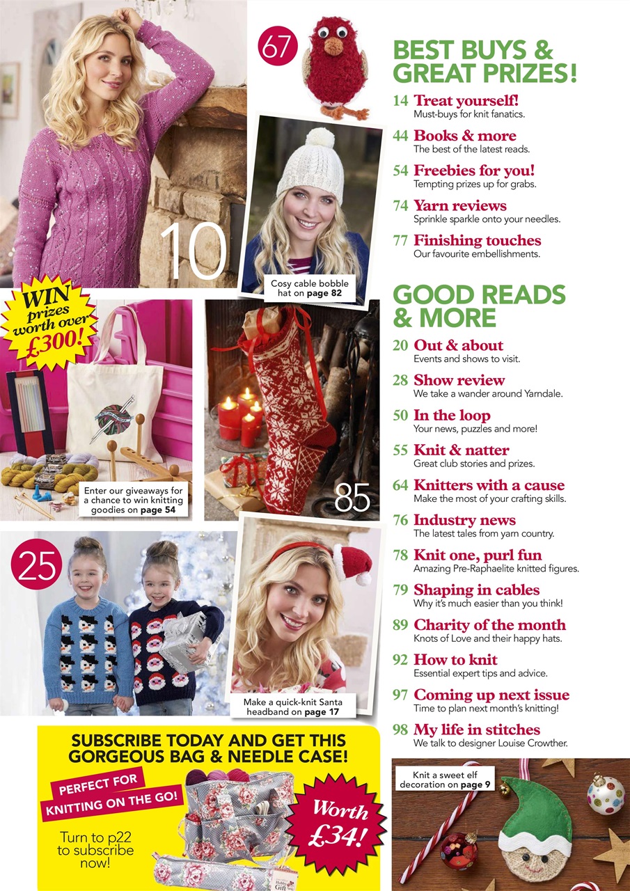 Simply Knitting Preview Pages